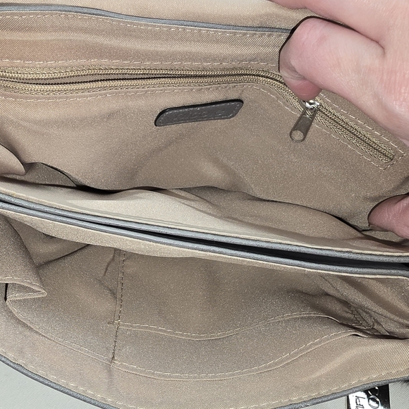 Nicole by Nicole Miller envelope crossbody bag, color block - Picture 3 of 6